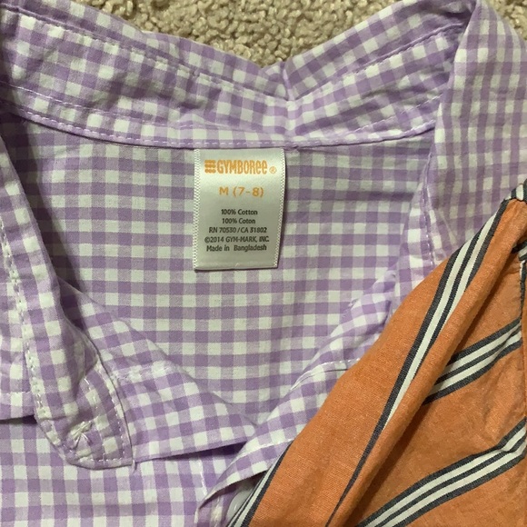 Gymboree, Dress shirts, Boys M (7-8) - Picture 2 of 4